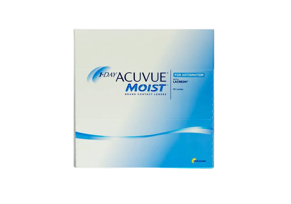 1 DAY ACUVUE MOIST FOR ASTIGMATISM (90 PACK)