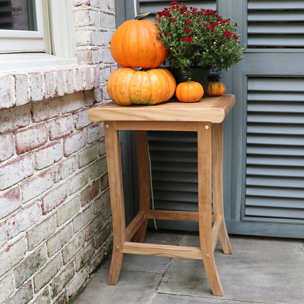 Acadia Grade A Teak Barstool