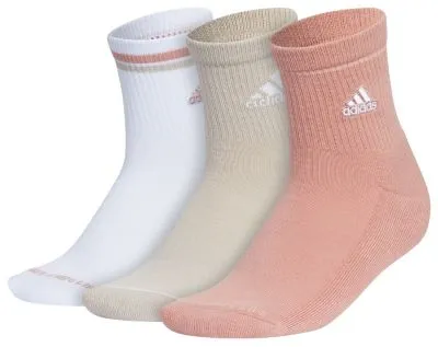 adidas Women's Cushioned Sport 2.0 3-Pack High Quarter Socks