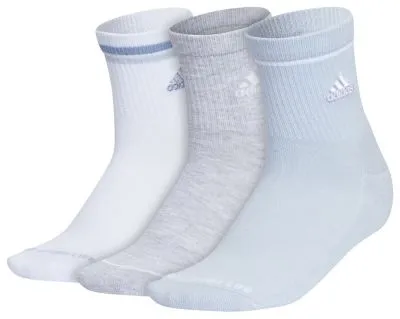 adidas Women's Cushioned Sport 2.0 3-Pack High Quarter Socks