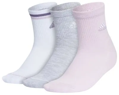 adidas Women's Cushioned Sport 2.0 3-Pack High Quarter Socks