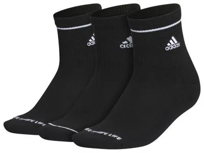 adidas Women's Cushioned Sport 2.0 3-Pack High Quarter Socks