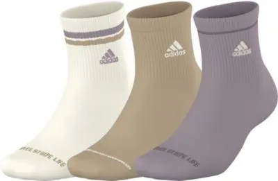 adidas Women's Cushioned Sport 2.0 3-Pack High Quarter Socks