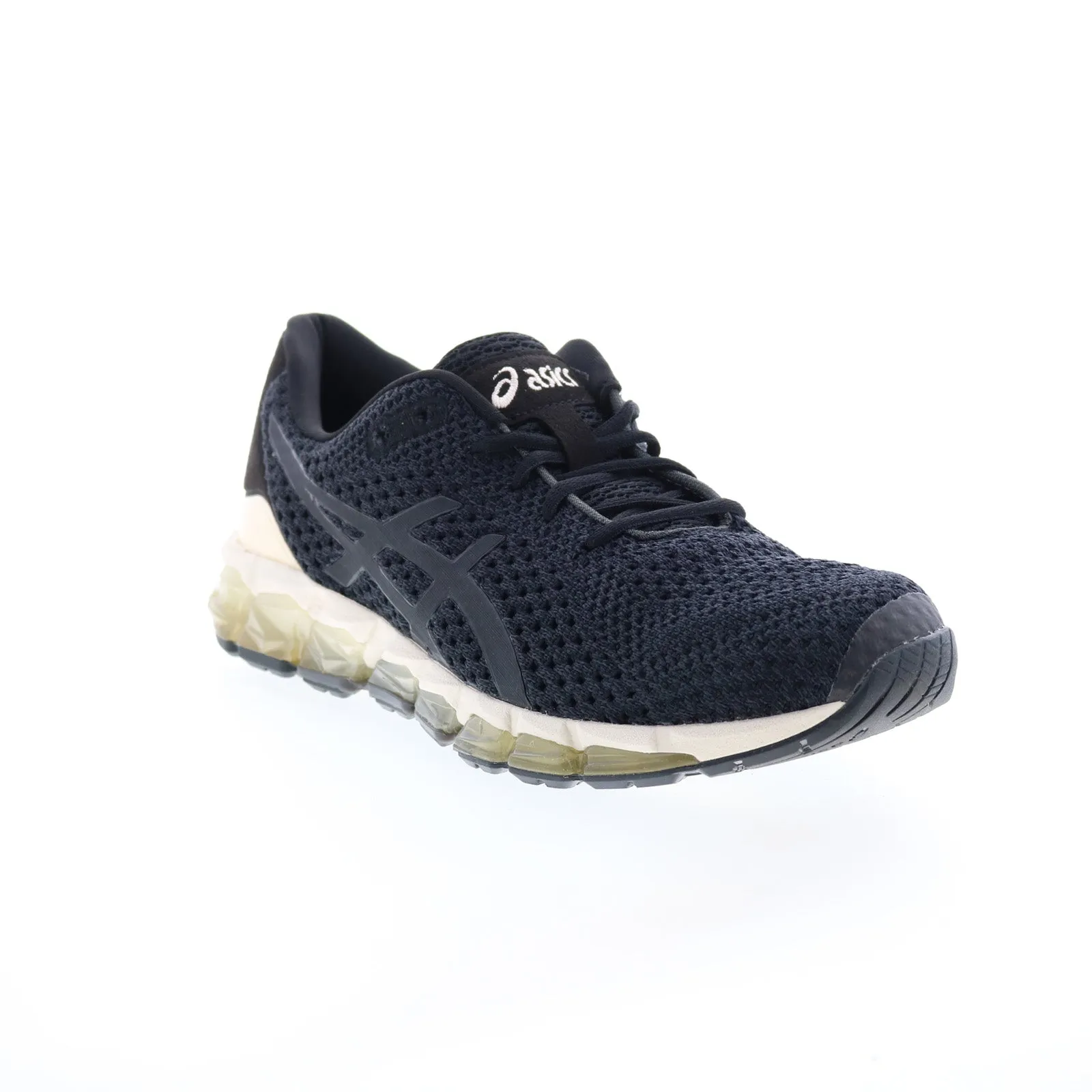 Asics Gel-Quantum 360 5 Knit Womens Black Canvas Lifestyle Sneakers Shoes