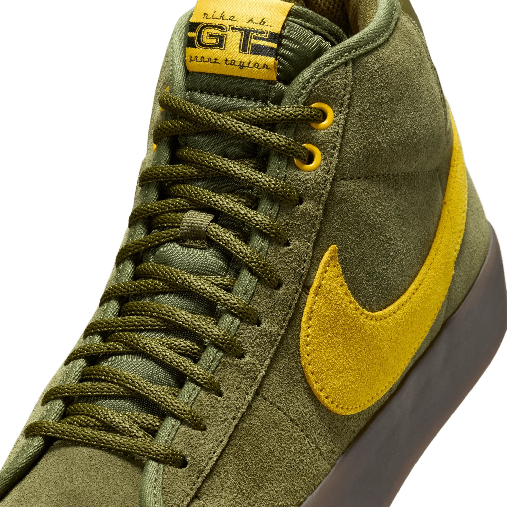 BLAZER MID ANTIHERO ROUGH GREEN / AMARILLO