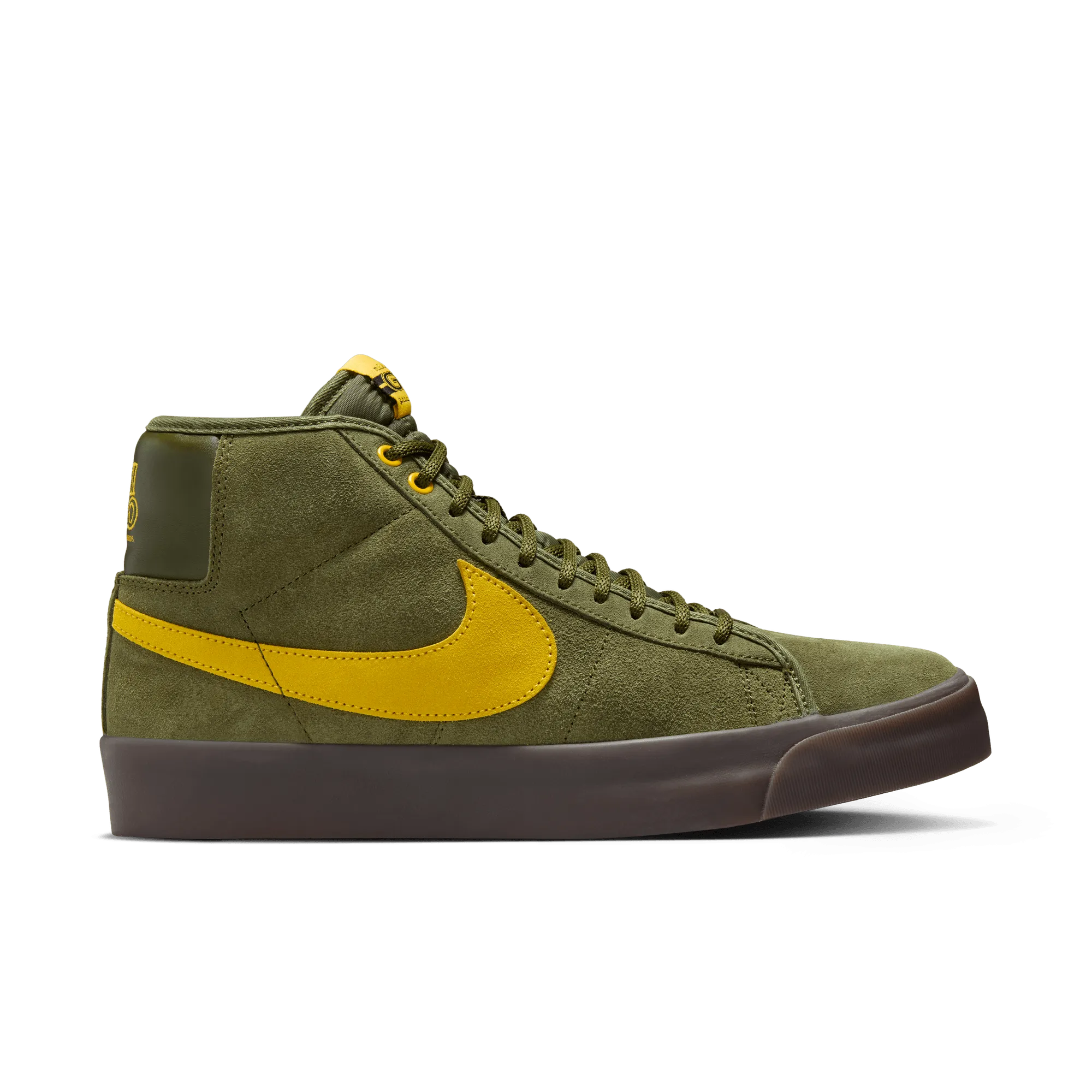 BLAZER MID ANTIHERO ROUGH GREEN / AMARILLO