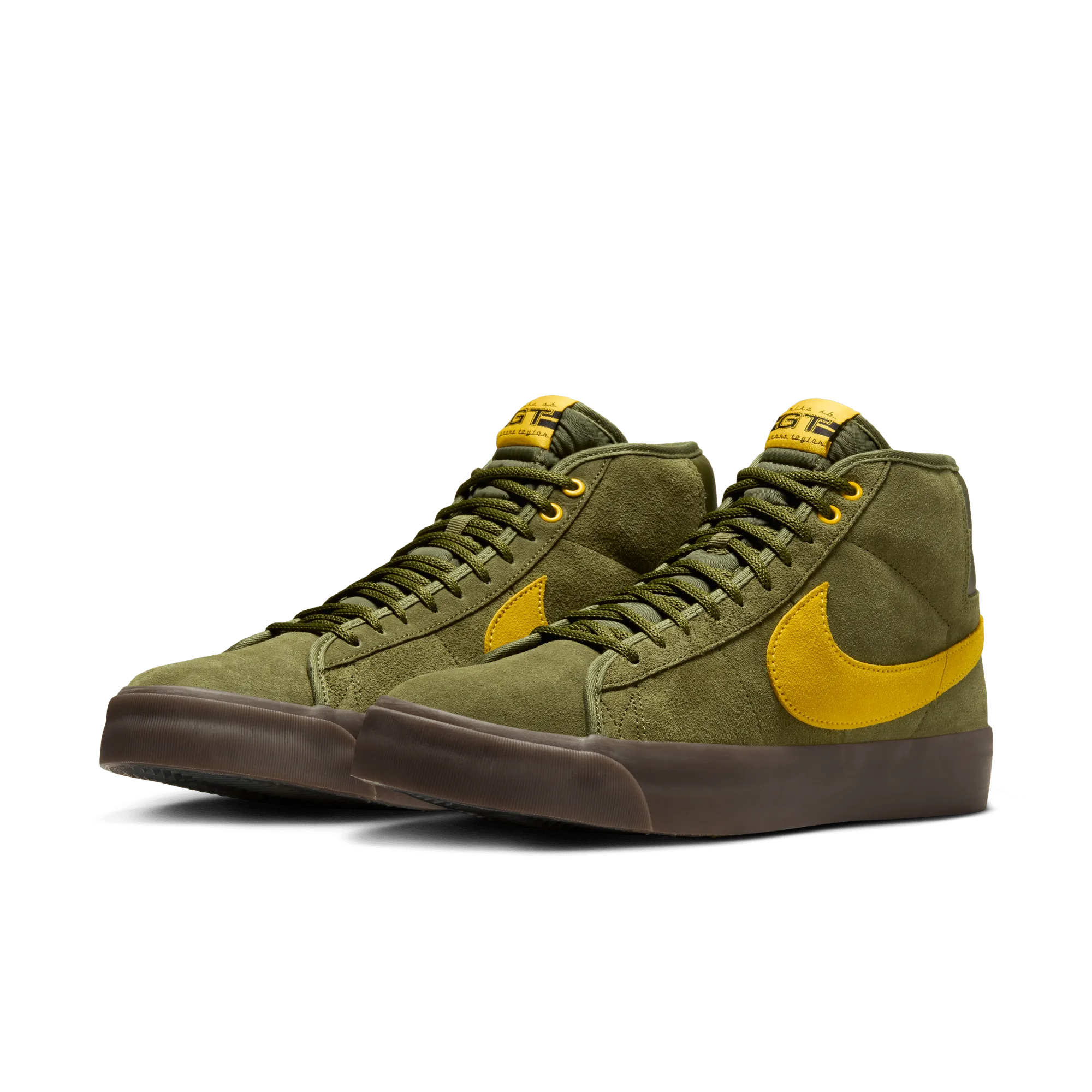 BLAZER MID ANTIHERO ROUGH GREEN / AMARILLO