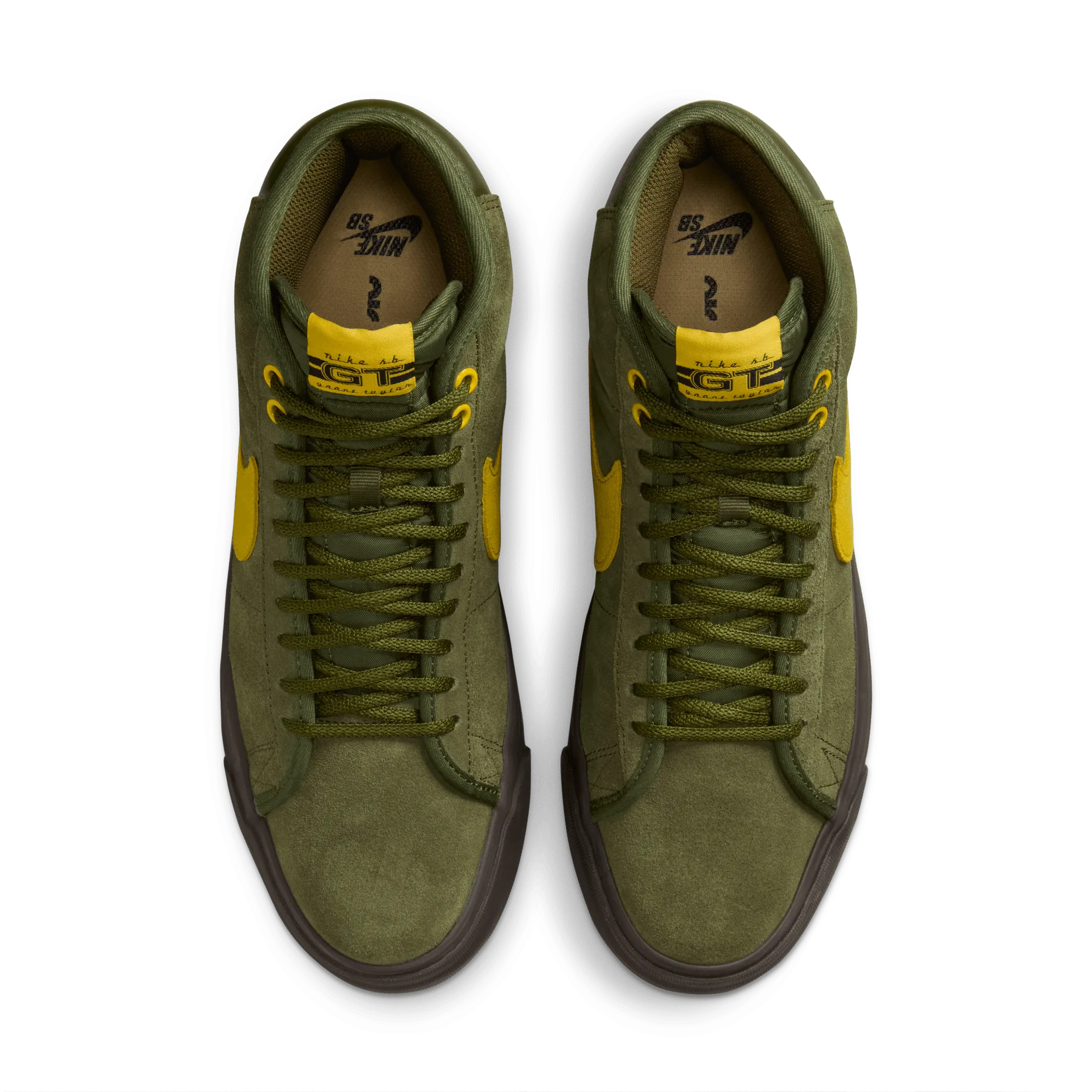 BLAZER MID ANTIHERO ROUGH GREEN / AMARILLO