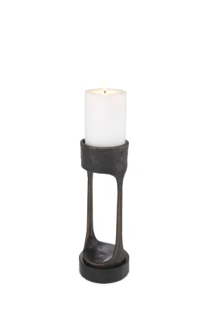 Bronze Granite Base Candle Holder | Eichholtz Bologna L