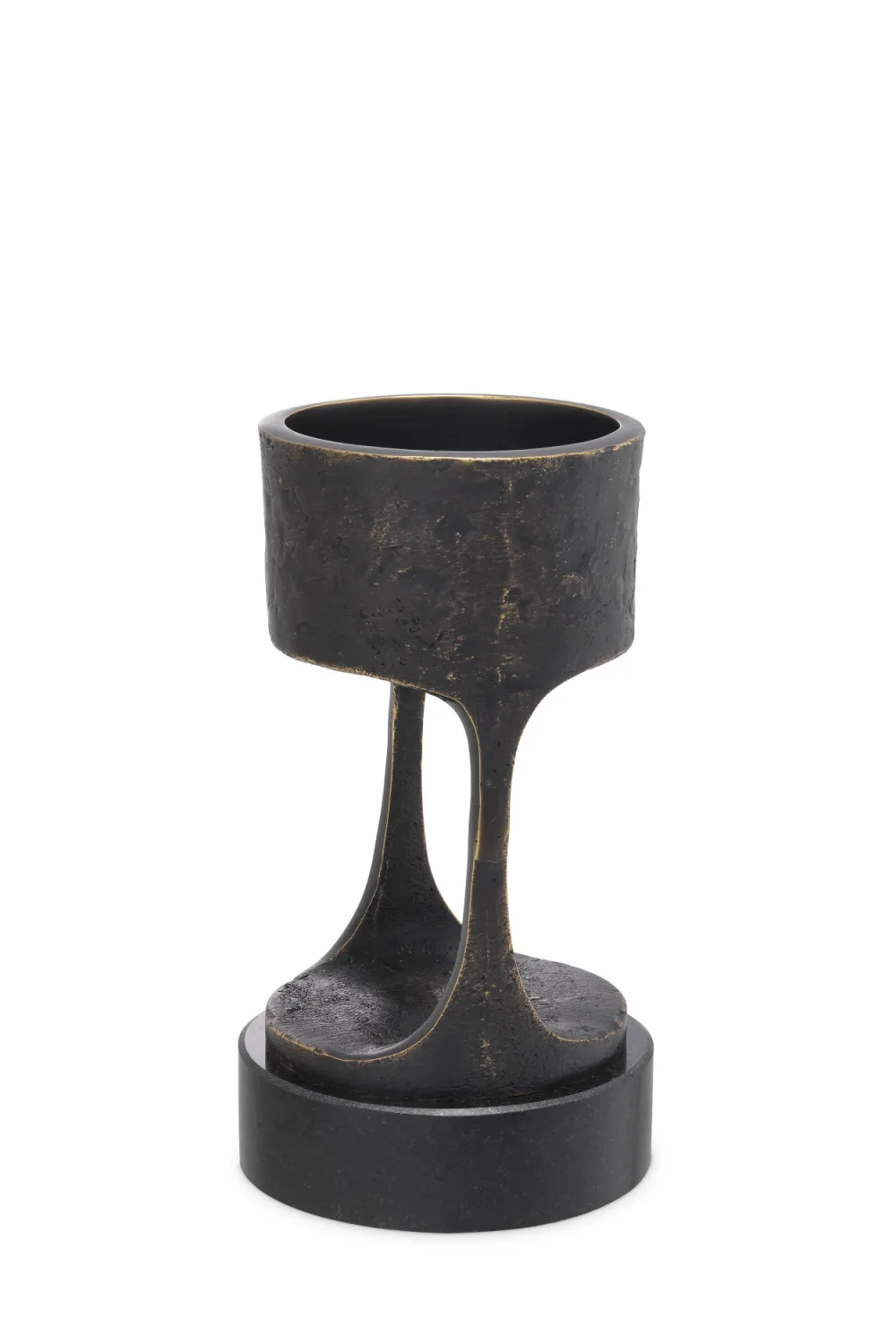 Bronze Granite Base Candle Holder | Eichholtz Bologna S