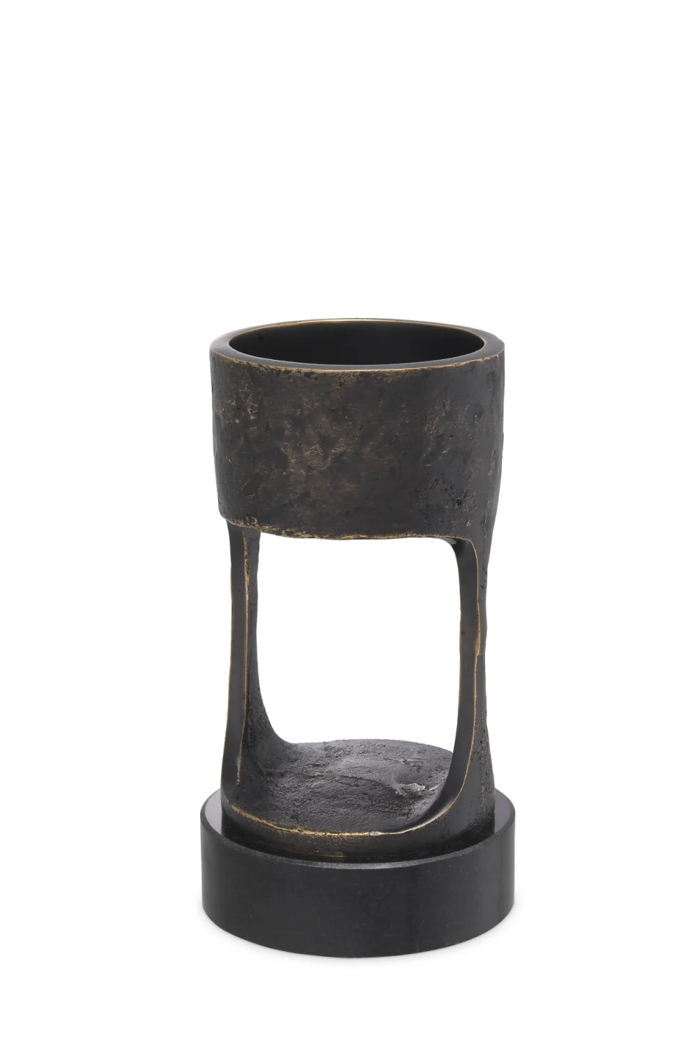 Bronze Granite Base Candle Holder | Eichholtz Bologna S