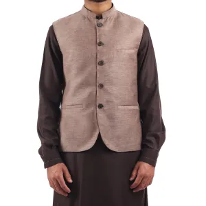 Brown Soft Waistcoat