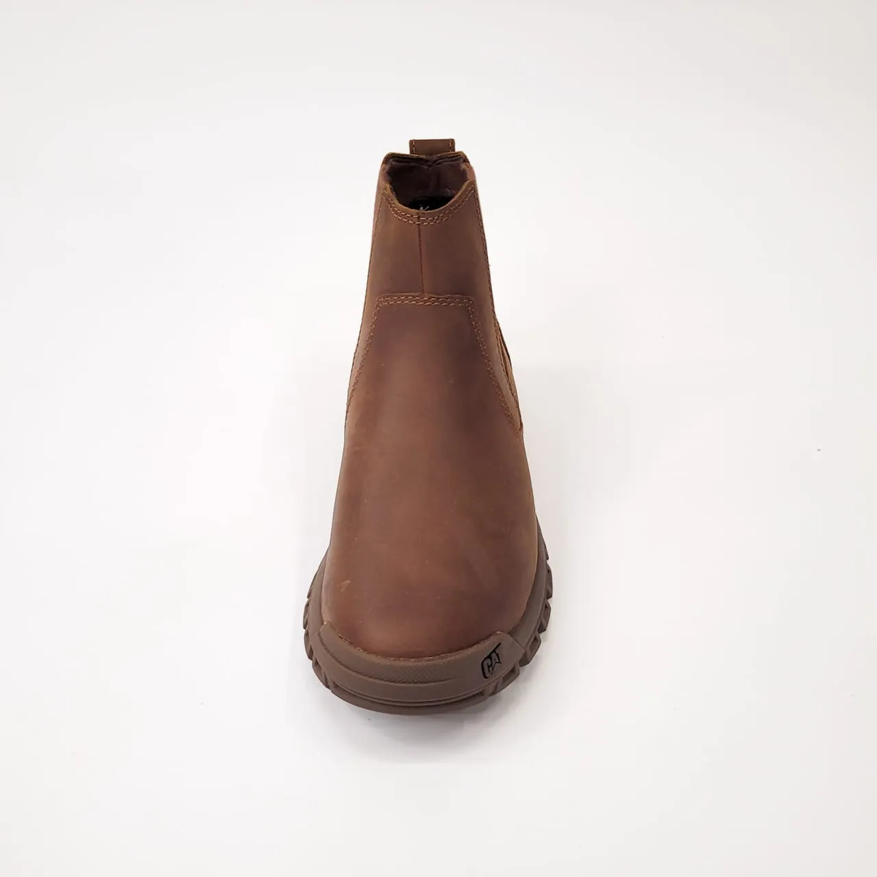 Caterpillar leather brown threshold Chelsea boot