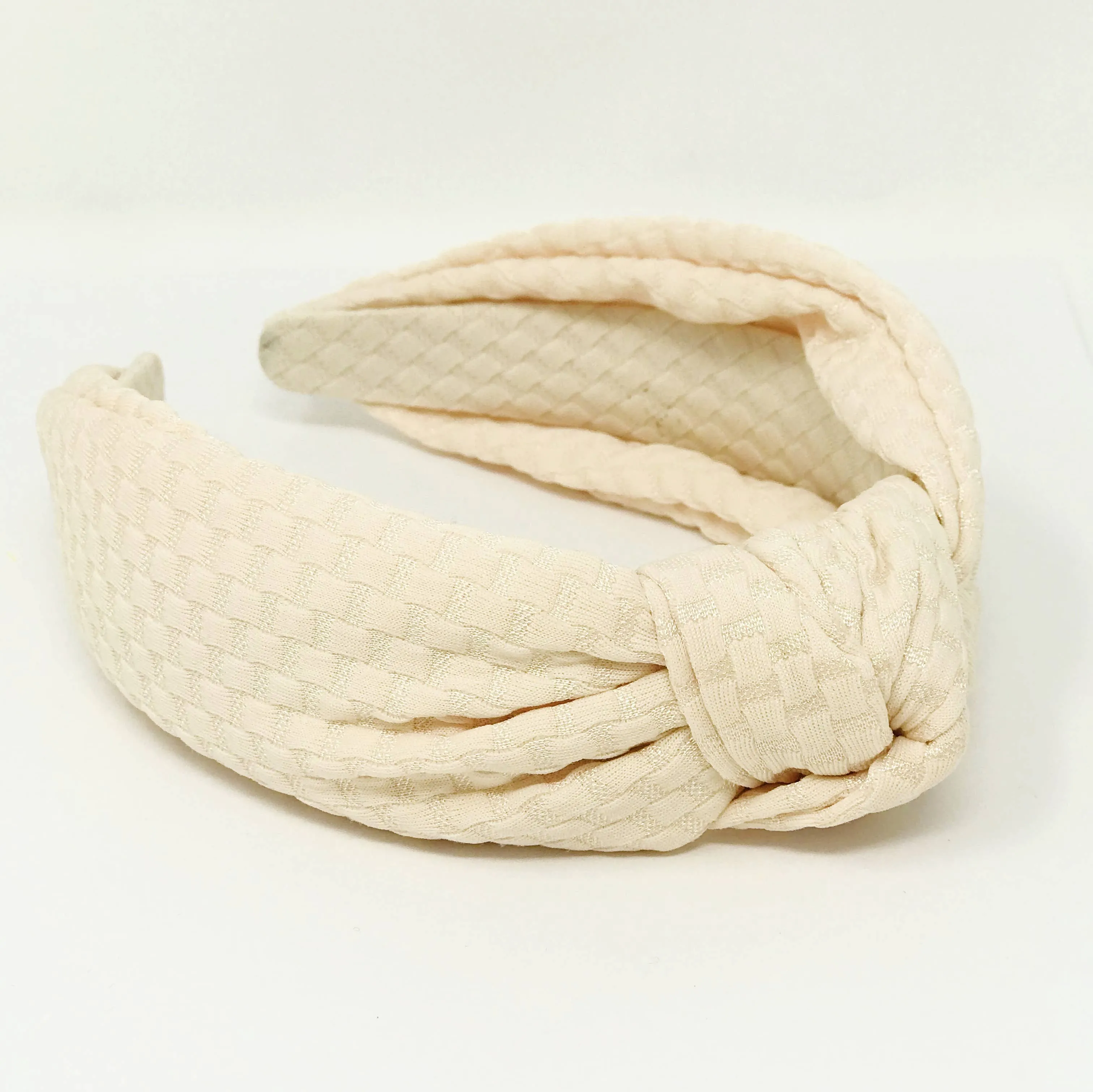 Embossed Charm Knotted Headbands