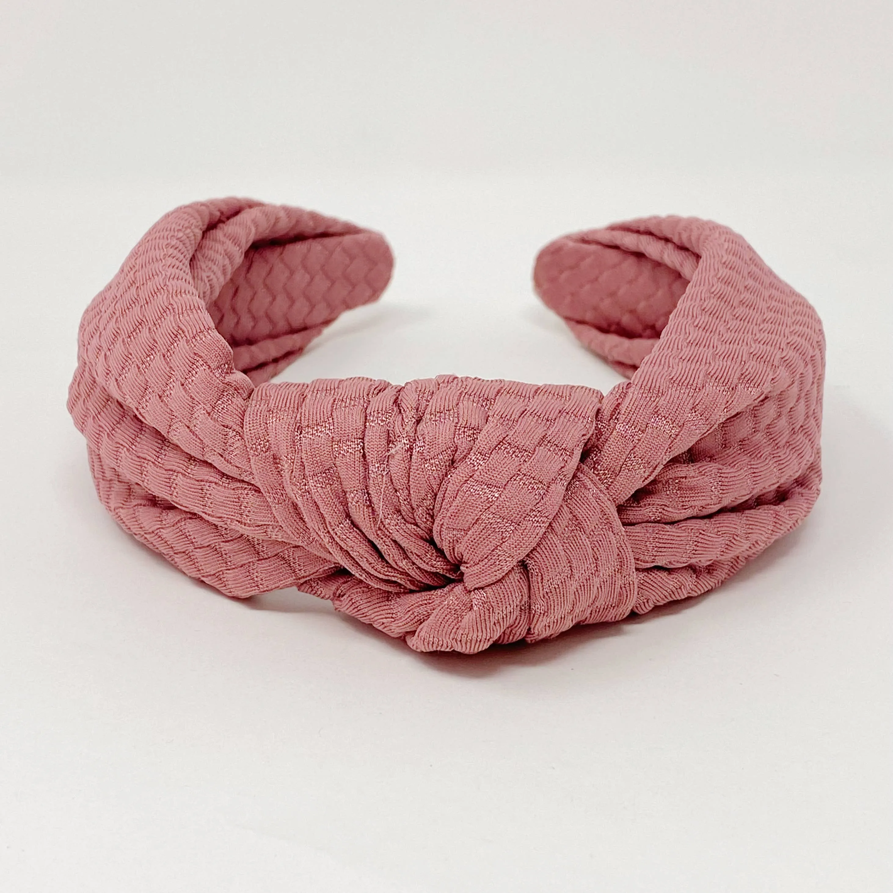 Embossed Charm Knotted Headbands