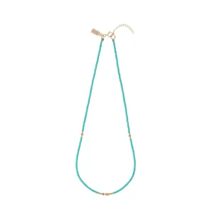 Endito Crystal Necklace - TURQUOISE/GOLD/ROSE GOLD