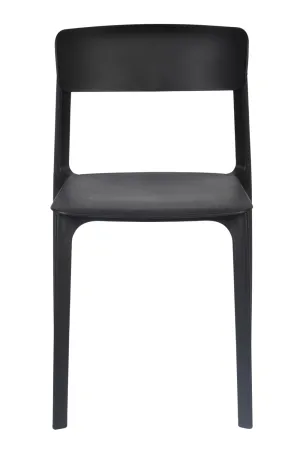 Fiberglass Modern Dining Chairs (4) | DF Clive