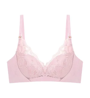 Florale Rose Lilies Non-Wired Padded Bra