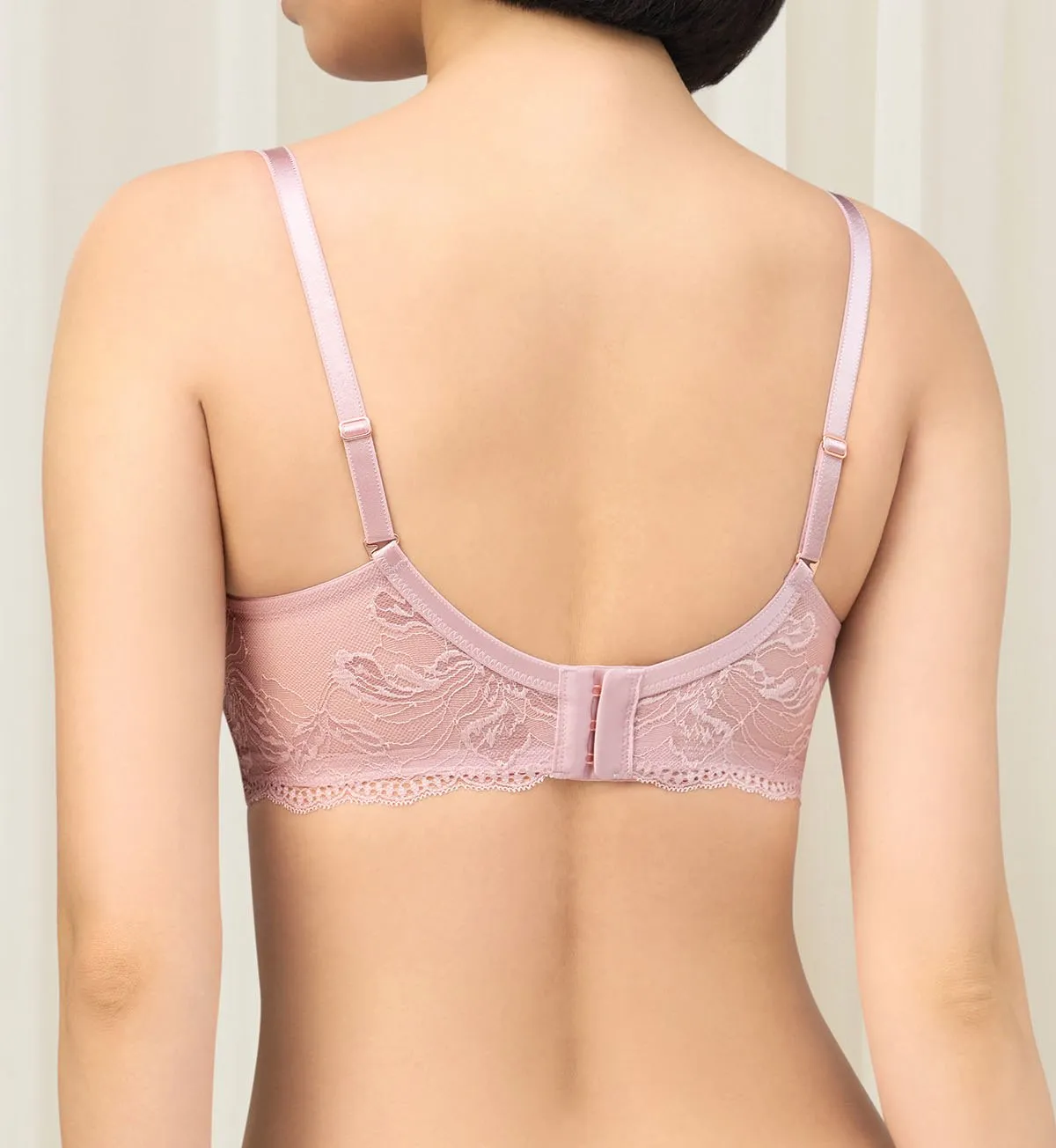 Florale Rose Lilies Non-Wired Padded Bra