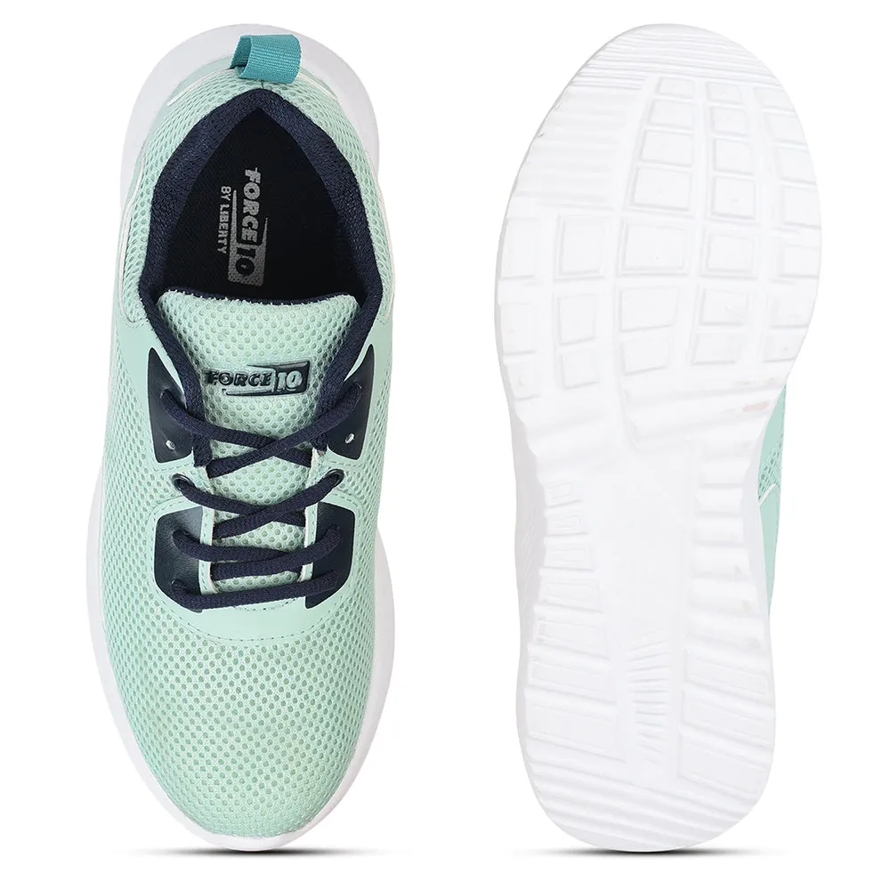 Force 10 Sports Lacing For Ladies (S.Green) HAZEL by Liberty