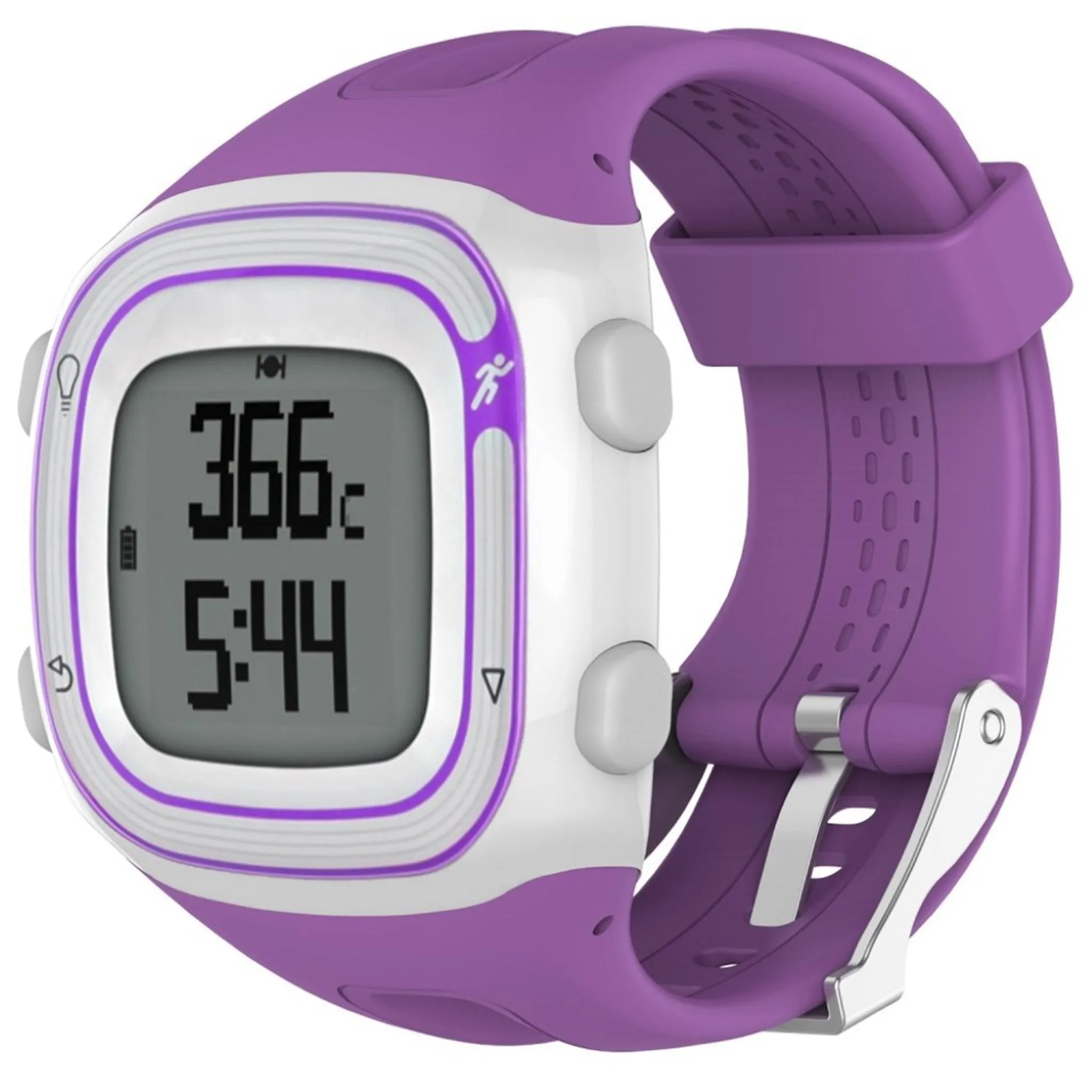 Garmin Forerunner 10 soft sports silicone watch strap - Purple