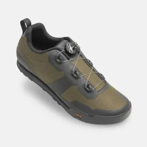 Giro Tracker Bicycle Shoes Trail Green/Dark Shadow 47