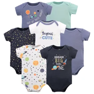 Hudson Baby Cotton Bodysuits, Solar System