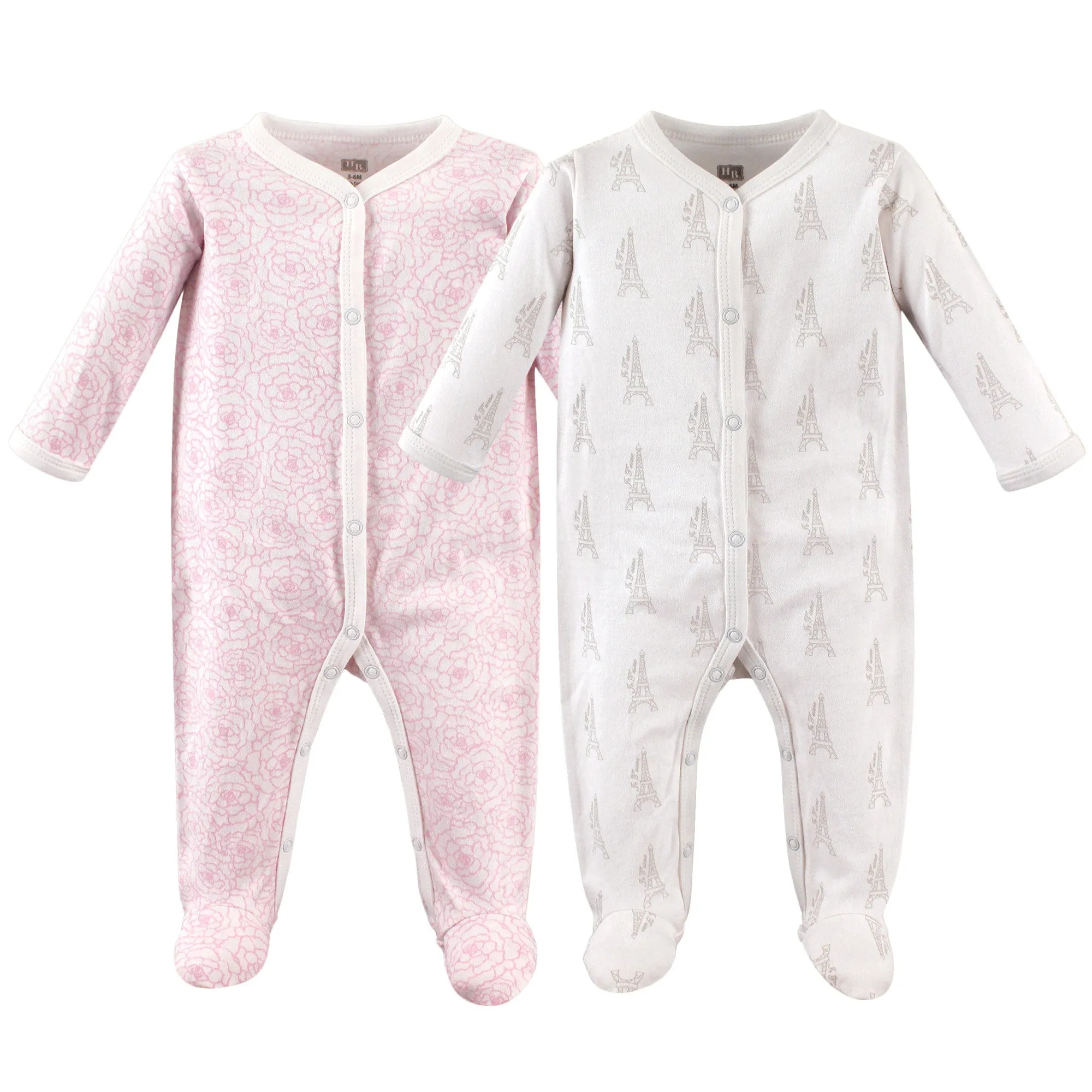 Hudson Baby Cotton Sleep and Play, Paris