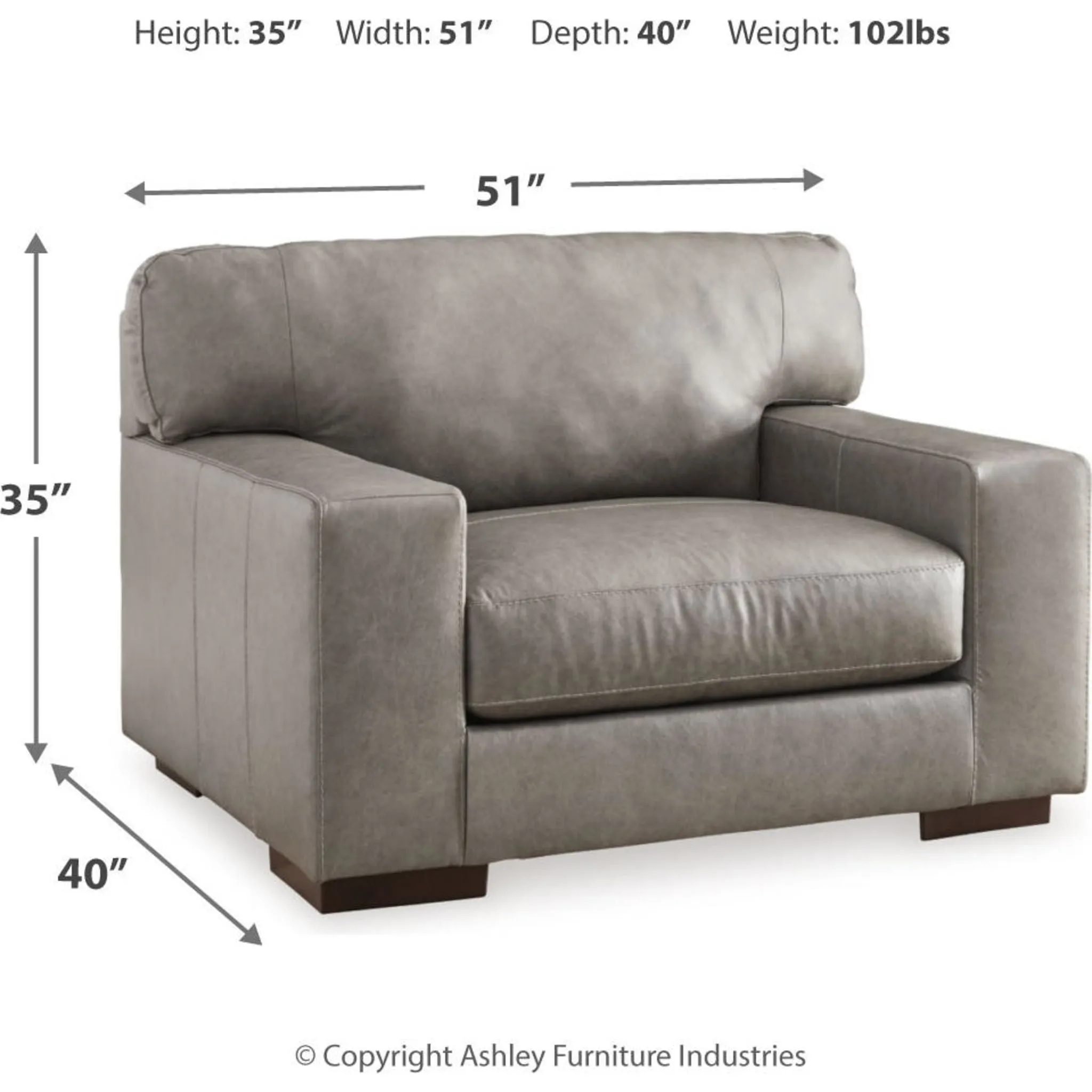 Lombardia-Exclusive Chair and a Half