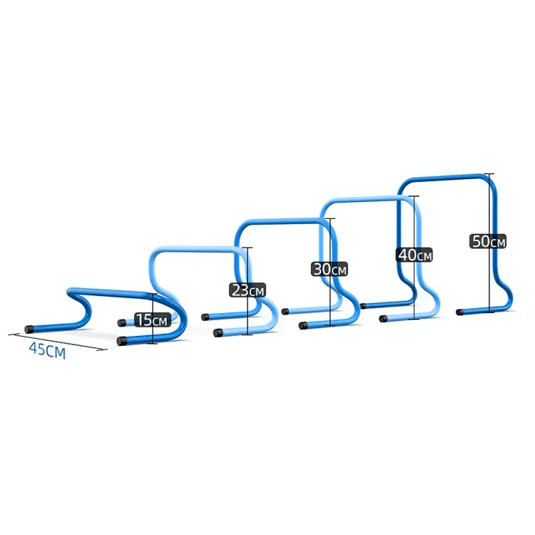 Markka Self Balancing Hurdles 50cm Tall (5 Pack with Carry Strap)