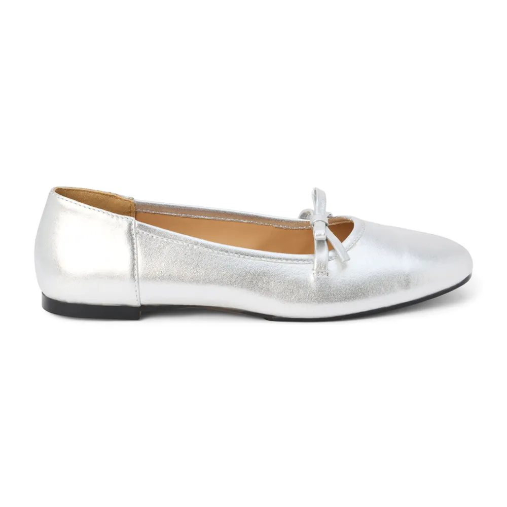 Missy Metallic Ballet Flats