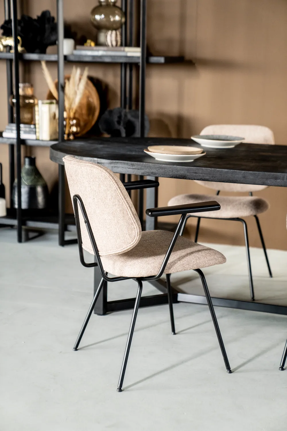 Modern Minimalist Dining Armchair | Eleonora Lynn