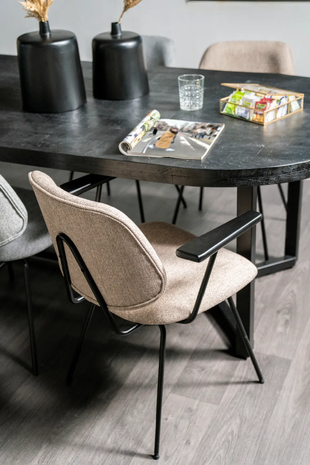 Modern Minimalist Dining Armchair | Eleonora Lynn