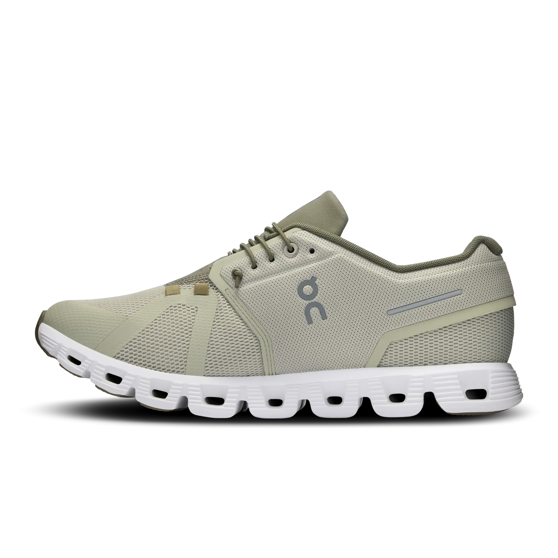 On Running Men's Cloud 5 Shoes - Chalk / Grove