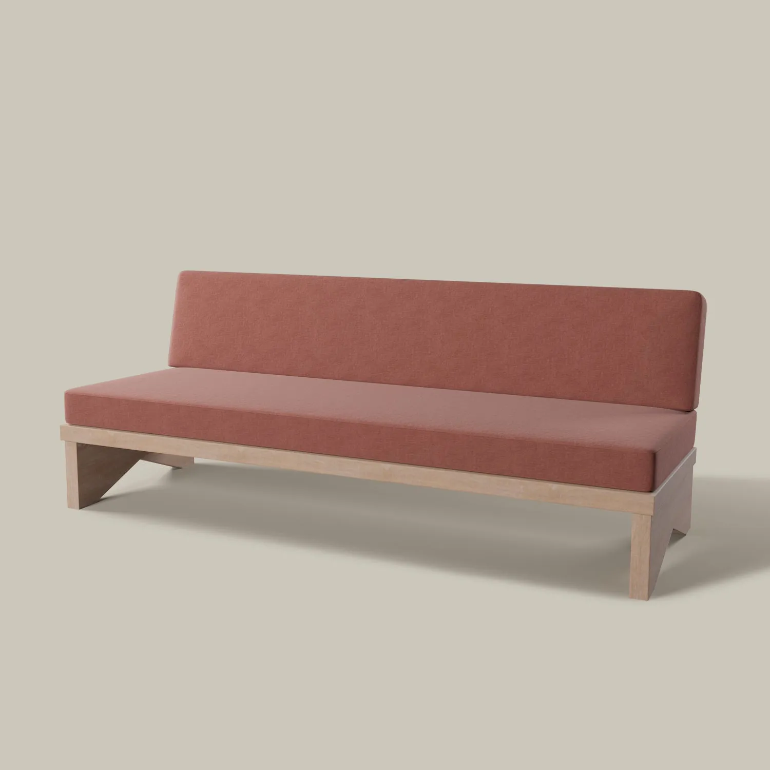 Pierre Armless Loveseat