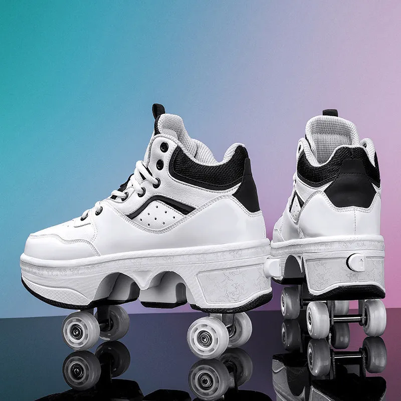 Retractable Roller Skates for Girls/Women