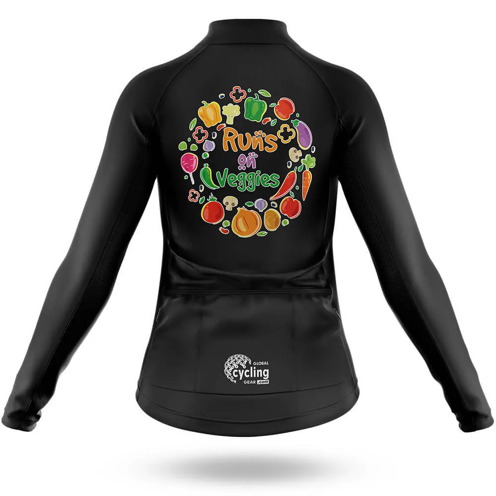 Runs On Veggies - Women's Cycling Kit