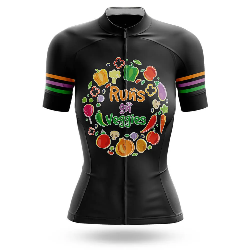 Runs On Veggies - Women's Cycling Kit