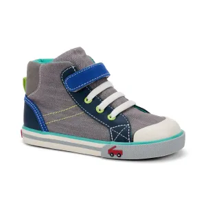 See Kai Run Dane - Grey Denim/Blue