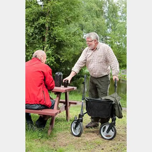 Topro Olympos ATR Off-Road Walker Rollator With Backrest