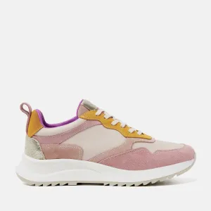 Valencia Leren Dames Sneakers Rose